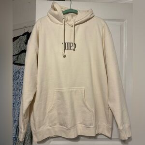 Taylor Swift TTPD The Manuscript Cream Hoodie